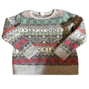 Let it snow Sweater